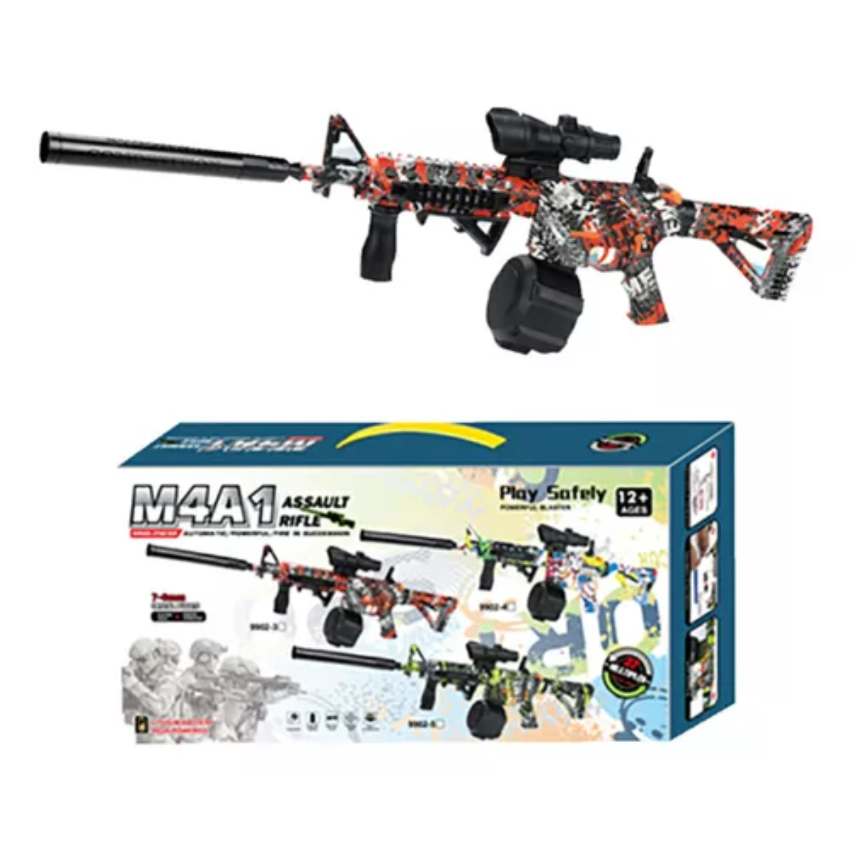 Miniatura 2 de Pistola juguete WH02 M4A1